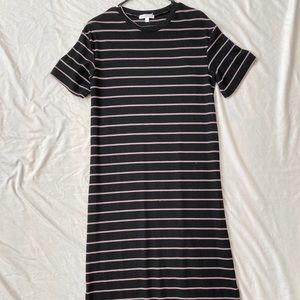 Striped Waffle Dress